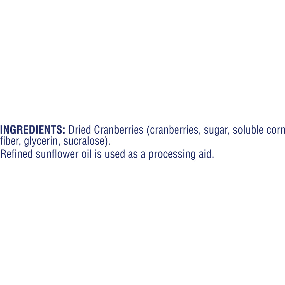 Ocean Spray Craisins Dried Cranberries Reduced Sugar, 10 Oz